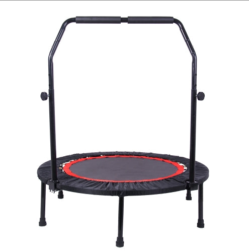 40 Inch Mini Exercise Trampoline For Adults Or Kids Indoor Fitness Rebounder Trampoline With Safety Pad Max. Load 300LBS
