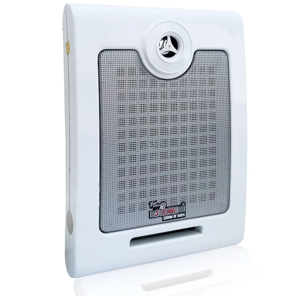 5 CORE Outdoor Speakers Stereo In Wall Speaker 500W Peak Passive Mount Wired Waterproof Patio House Garage Indoor Exterior Audio System Bocinas Para Casa - Window