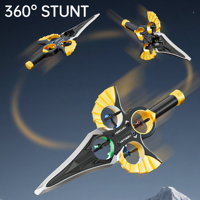 Drone Sword-flying Gesture Remote Control Flying Sword, Children's Gesture-sensing Aircraft, Toy For Boys, Entertainment, Birthday Gift