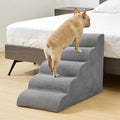Staircase Ramps Designed For Small Dogs And Cats, High-density Foam Curved Pet Steps, Dog Steps