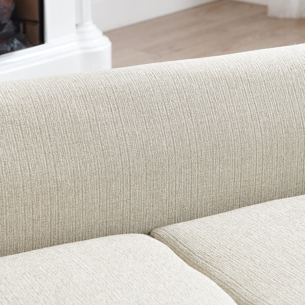 Pet Sofa With Backrest And Armrests, Modern Rectangular Pet Sofa Suitable For Small And Medium Dogs, Soft Cushion Comfortable Dog Sofa,--BEIGE