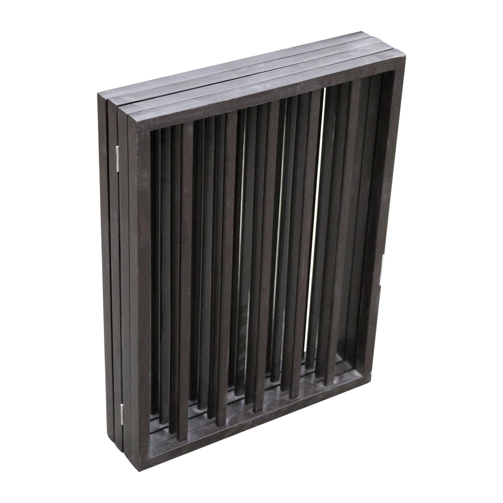 Pet Gate - Dog Gate For Doorways, Stairs Or House - Freestanding, Folding, Brown, Arc Wooden