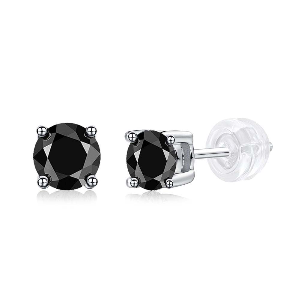 1Pure Love Luxury Fashion Diamond Earrings Stud Set Mosan Diamond Silver Jewelry Prohibit Tk Sales